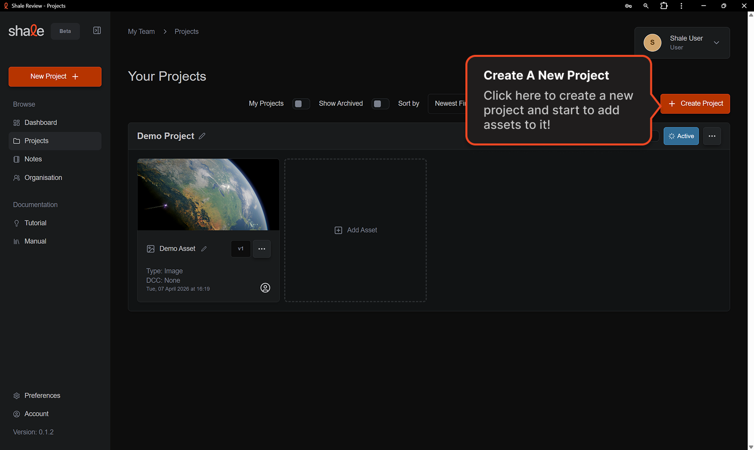 Dashboard Example
