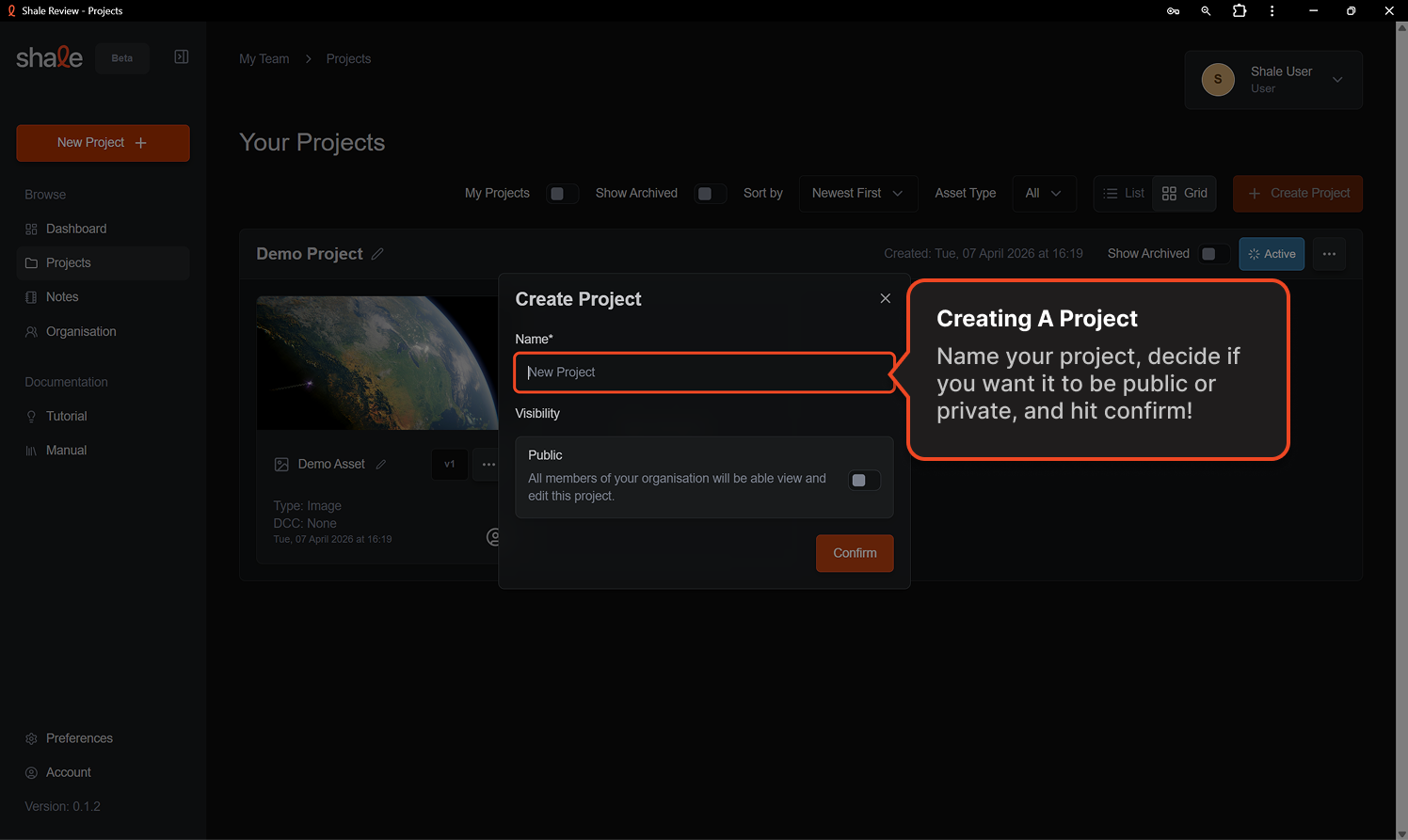 Dashboard Example