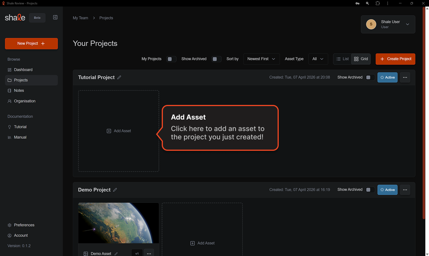 Upload An Asset